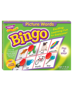 Picture Words Bingo