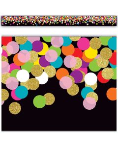 Colorful Confetti Border