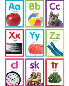 Colorful Photo Alphabet Cards