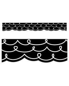Loop-De-Loop On Black Border