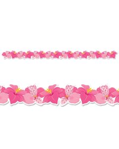 Pink Blooms Border